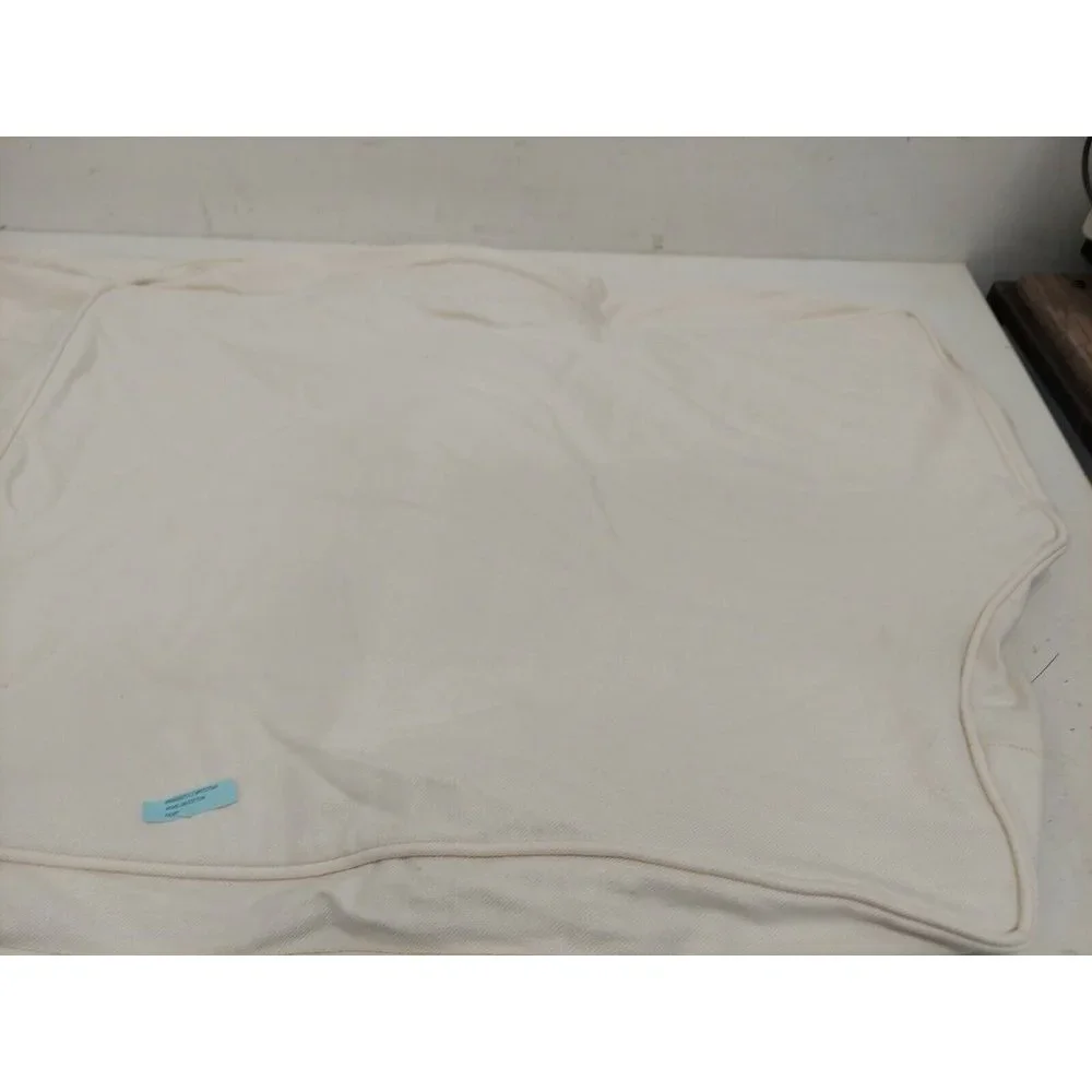 Pottery Barn- Comfort Roll Arm Loveseat Slipcover Box Washed Linen, Ivory, OPEN
